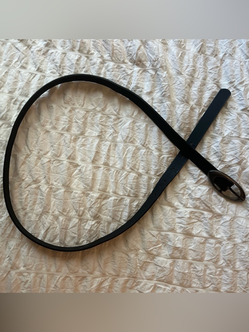 Unbranded Silver Statement Belt